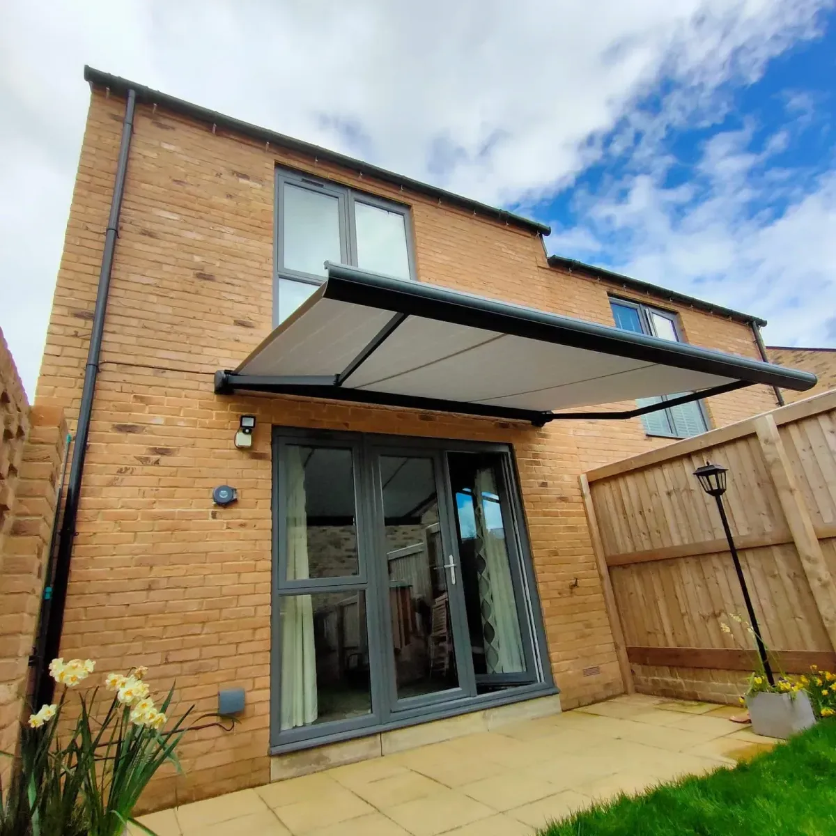 Windermere motorised awning with smart control